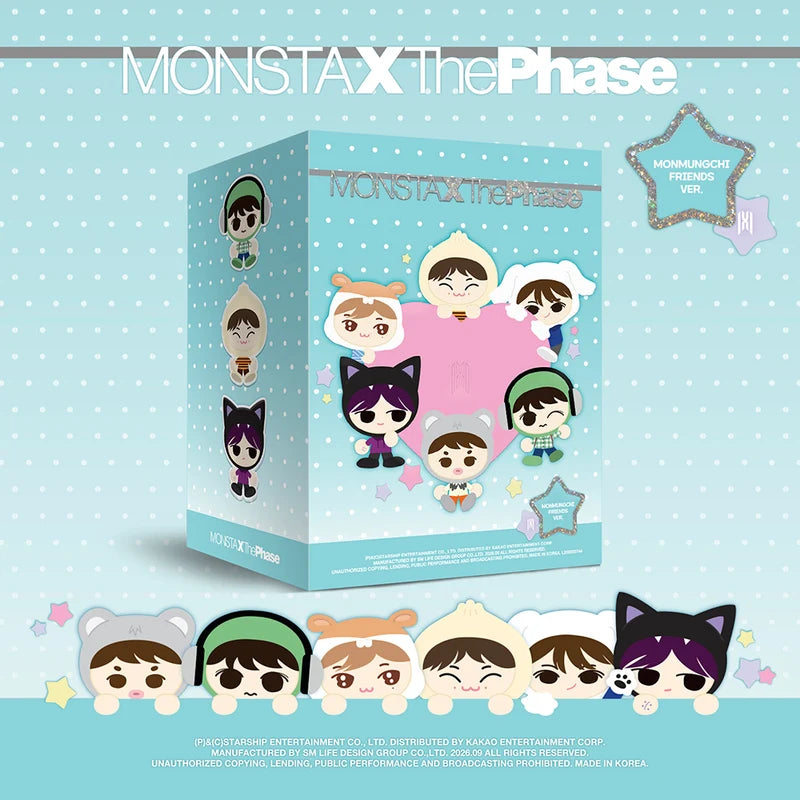 [PRE-ORDER] MONSTA X - The Phase [EP Album - MONMUNGCHI FRIENDS Ver.]