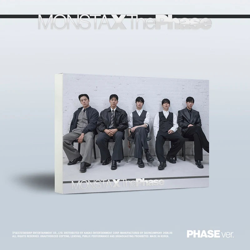 [PRE-ORDER] MONSTA X - The Phase [EP Album]