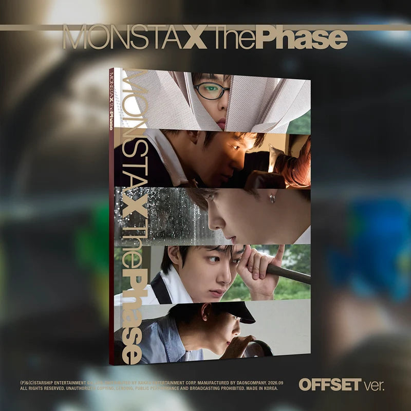 [PRE-ORDER] MONSTA X - The Phase [EP Album - Offset Ver.]