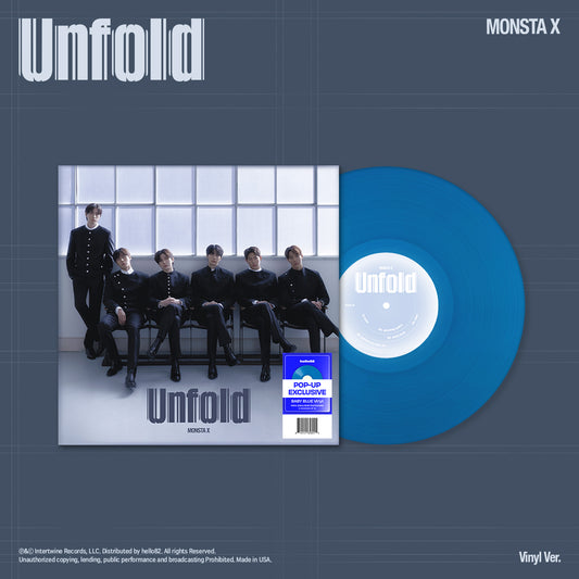 [PRE-ORDER] MONSTA X - Unfold (Vinyl) - POP-UP Exclusive