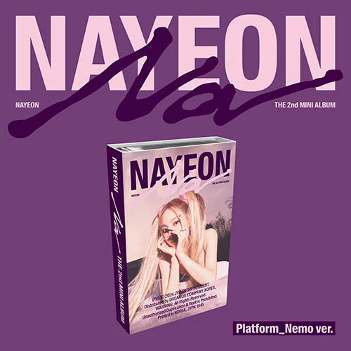 [ADVANCE ORDER] NAYEON (TWICE) - 2nd Mini Album [NA](Platform Nemo ver.)