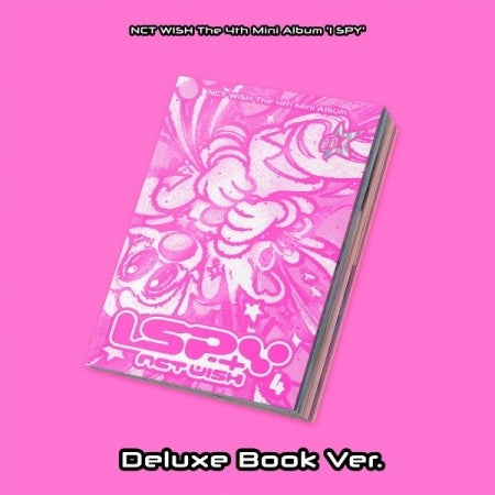NCT WISH - I SPY [4th Mini Album - Deluxe Book Ver.] official product cover | TokkiPop UK