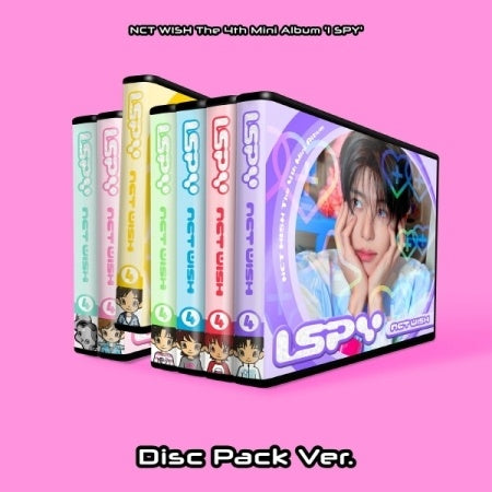 NCT WISH - I SPY [4th Mini Album - Disc Pack Ver.] official product cover | TokkiPop UK