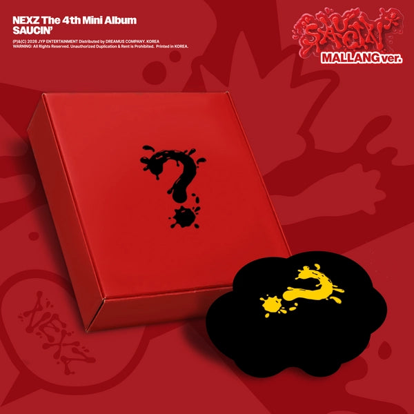 [PRE-ORDER] NEXZ - SAUCIN’ [4th Mini Album - Mallang Ver.]