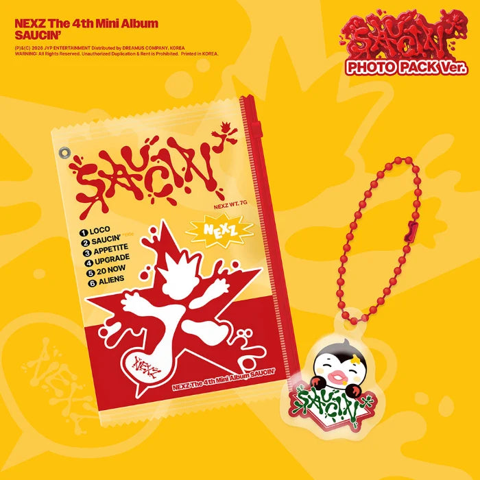 [PRE-ORDER] NEXZ - SAUCIN’ [4th Mini Album - Photo Pack Ver.]