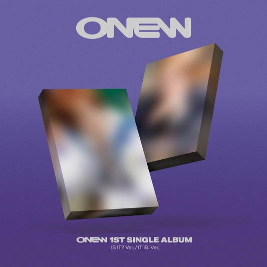 [PRE-ORDER] ONEW - Delusion [1st Single Album - NEMO Ver.] - Is It? Ver.