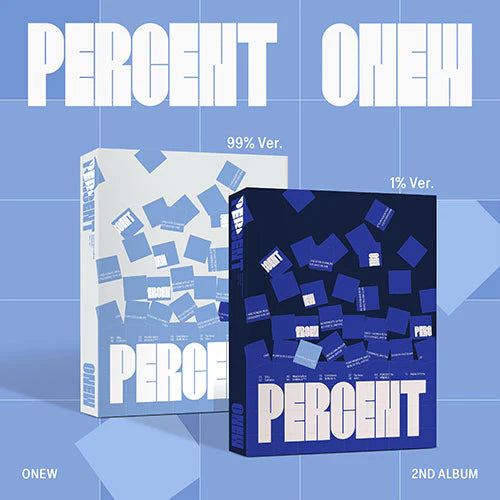 ONEW - 2nd Album PERCENT (Photobook Ver.)