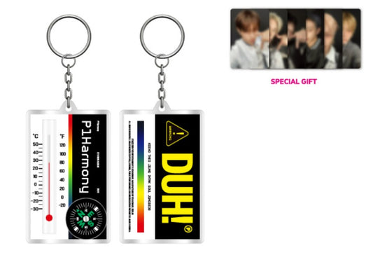 P1Harmony - DUH! Seoul Popup Thermometer Keyring