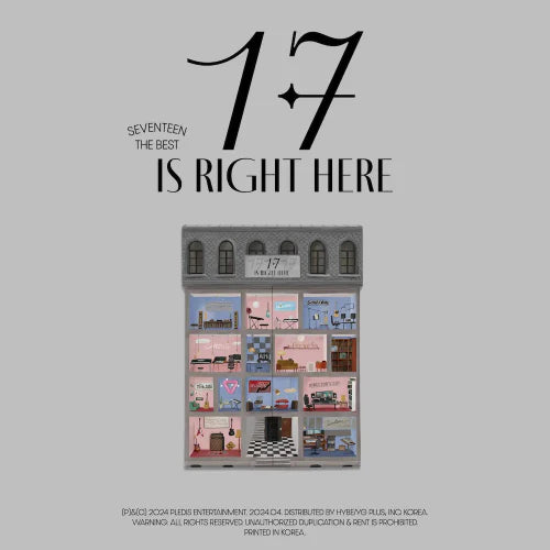 SEVENTEEN - BEST ALBUM 17 IS RIGHT HERE with POB option