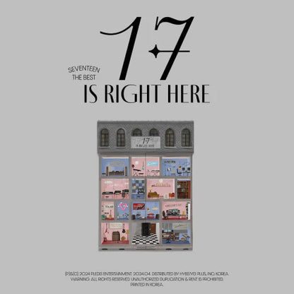 SEVENTEEN - BEST ALBUM 17 IS RIGHT HERE with POB option