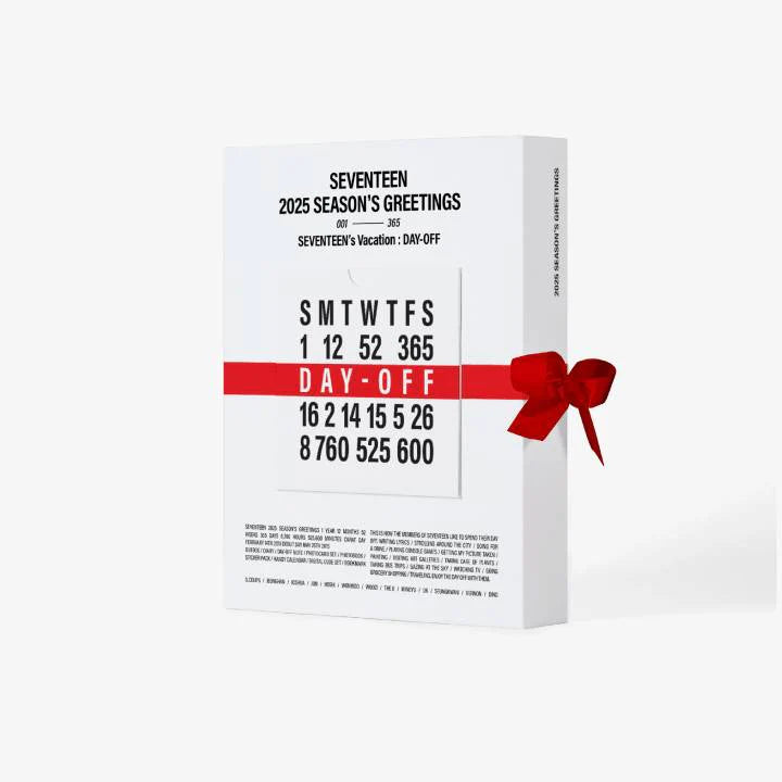SEVENTEEN - 2025 Season's Greetings DAY-OFF