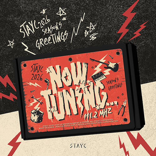 [PRE-ORDER] STAYC - NOW TUNING...111.2MHz [2026 Season's Greetings]