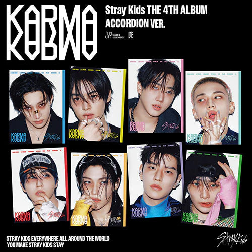 [PRE-ORDER] Stray Kids - 4th Album KARMA (Accordion Ver.) with POB option