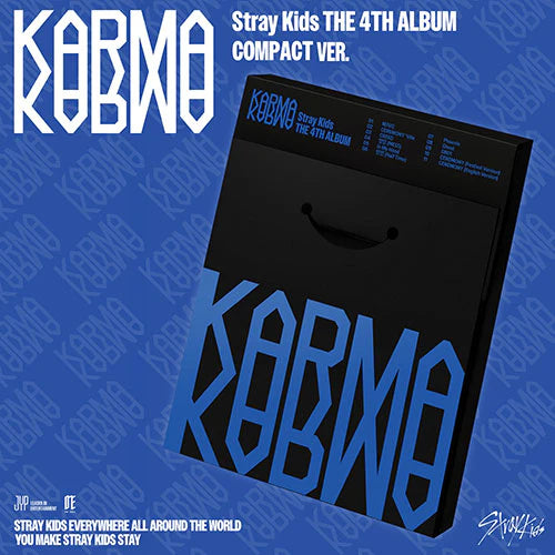 [PRE-ORDER] Stray Kids - 4th Album KARMA (Compact Ver.) with POBs