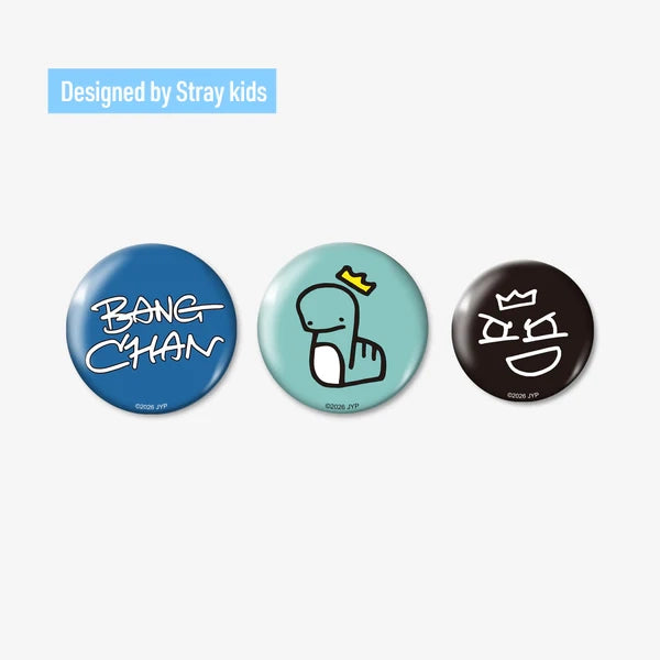 Stray Kids - RUN IT JAPAN: BADGE SET (3PIECES)