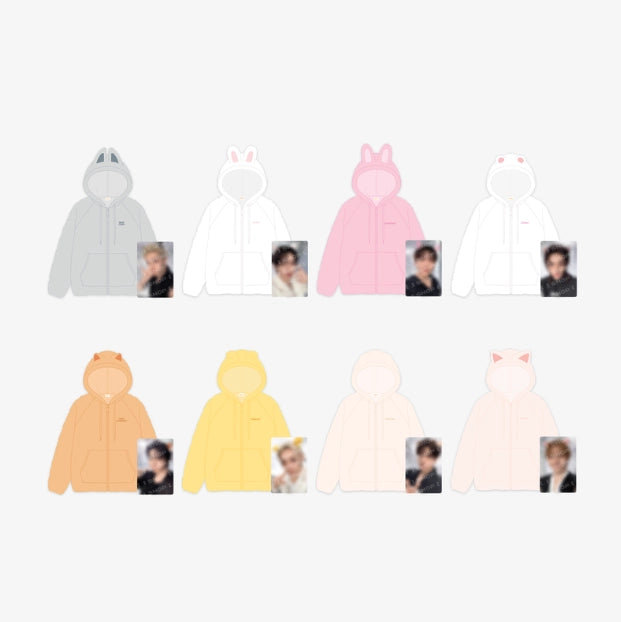 [PRE-ORDER] Stray Kids - RUN IT SEOUL: SKZOO FLEECE HOOD ZIP-UP