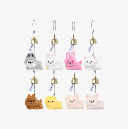 [PRE-ORDER] Stray Kids - RUN IT SEOUL: SKZOO PLUSH DOOR BELL KEYRING