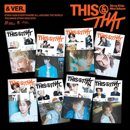 [PRE-ORDER] Stray Kids - THIS & THAT [10th Mini Album - & Ver.] with POB option