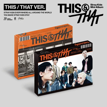 [PRE-ORDER] Stray Kids - THIS & THAT [10th Mini Album - THIS/THAT Ver.] with POB option