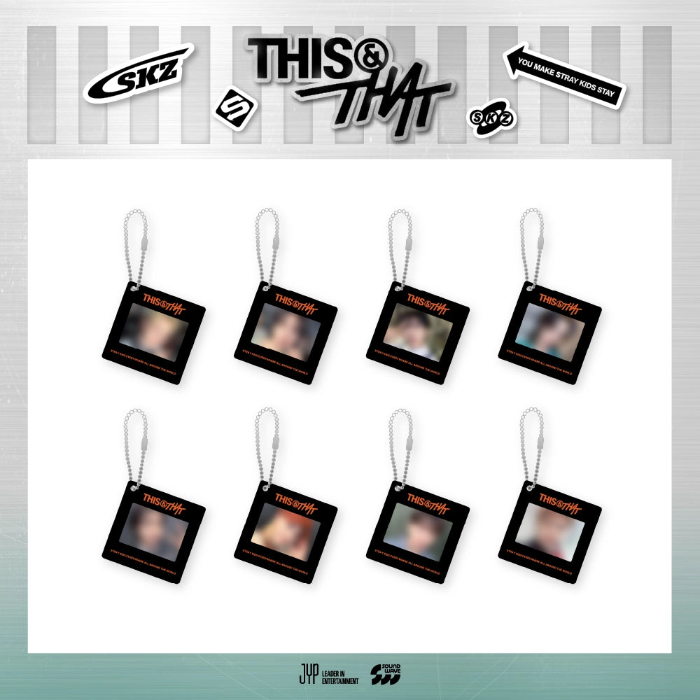 [PRE-ORDER] Stray Kids - THIS & THAT POP-UP MD: PHOTO KEYRING