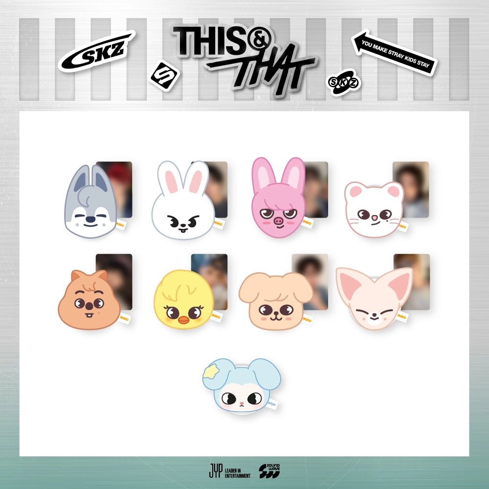 [PRE-ORDER] Stray Kids - THIS & THAT POP-UP MD: PLUSH MAGNETIC HOLDER