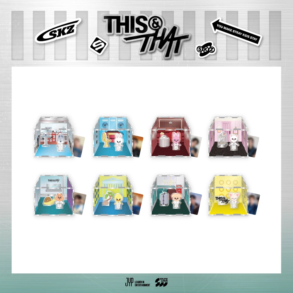 [PRE-ORDER] Stray Kids - THIS & THAT POP-UP MD: SKZOO ACRYLIC CONTAINER BOX
