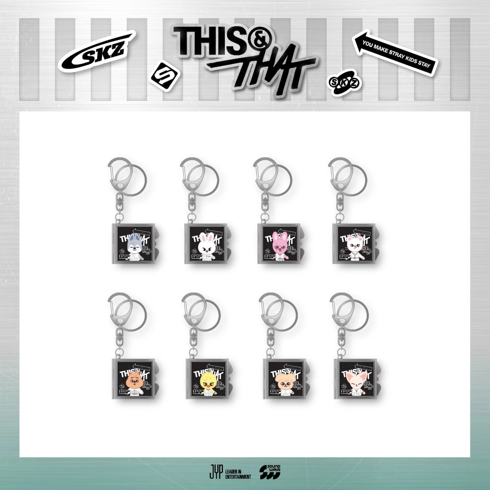 [PRE-ORDER] Stray Kids - THIS & THAT POP-UP MD: SKZOO MIRROR KEYRING
