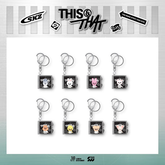 [PRE-ORDER] Stray Kids - THIS & THAT POP-UP MD: SKZOO MIRROR KEYRING