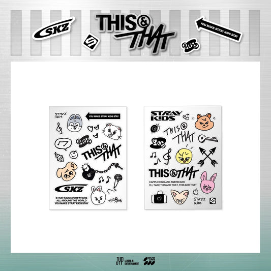 [PRE-ORDER] Stray Kids - THIS & THAT POP-UP MD: TATTOO STICKER