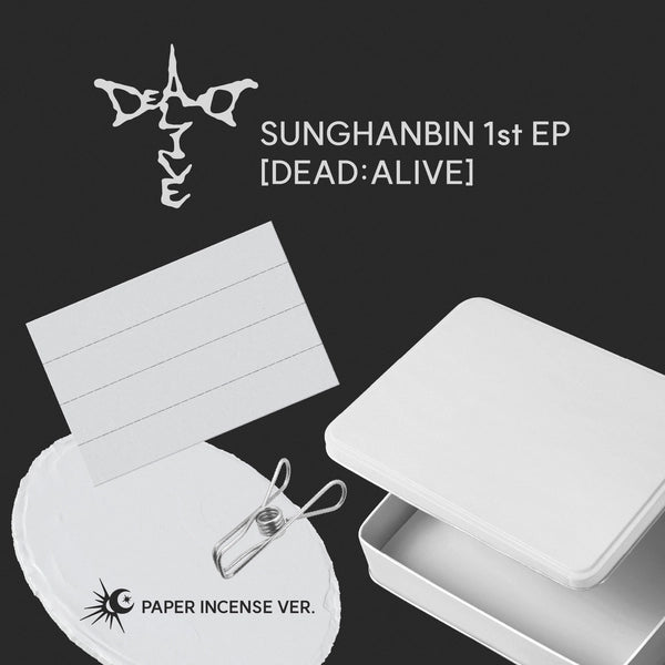 [PRE-ORDER] SUNG HANBIN - DEAD:ALIVE [1st Mini Album - Paper Incense Ver.]