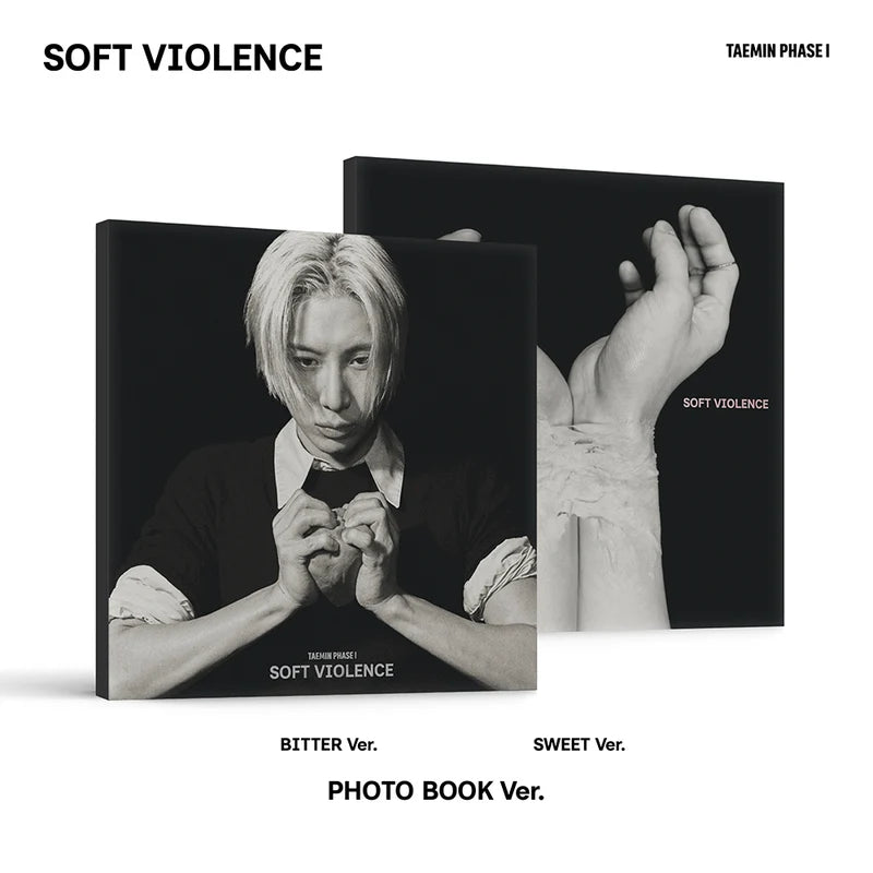 [PRE-ORDER] TAEMIN (SHINee) - PHASE I : Soft Violence [PHOTO BOOK Ver.] with POB option