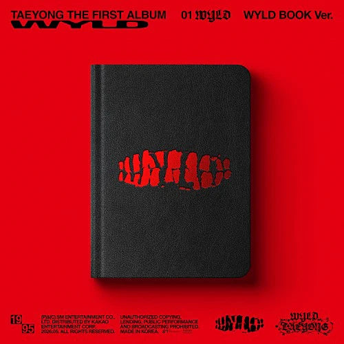 TAEYONG (NCT) - WYLD [1st Album - WYLD Book Ver.]