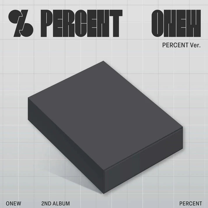 ONEW - 2nd Album PERCENT (PERCENT Ver.)