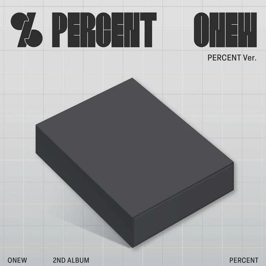 ONEW - 2nd Album PERCENT (PERCENT Ver.)