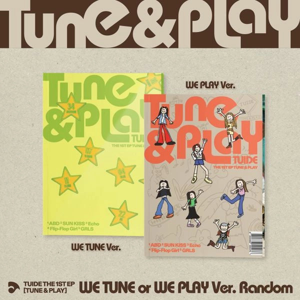 [PRE-ORDER] TUIDE - TUNE & PLAY [The 1st EP]