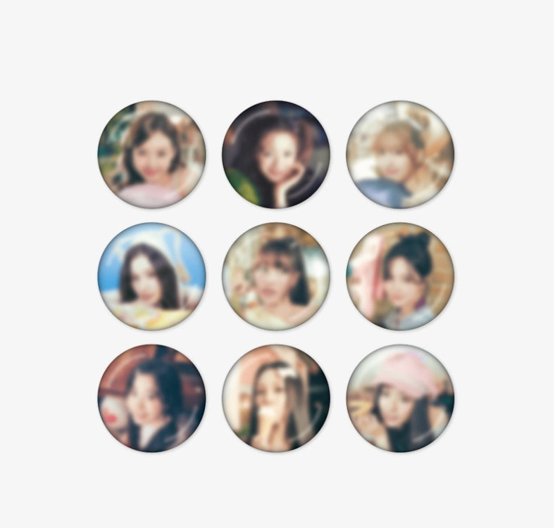 TWICE - 11TH ANNIVERSARY POP-UP STORE: TWICE THE THRILL [MD] - Secret Can Badge