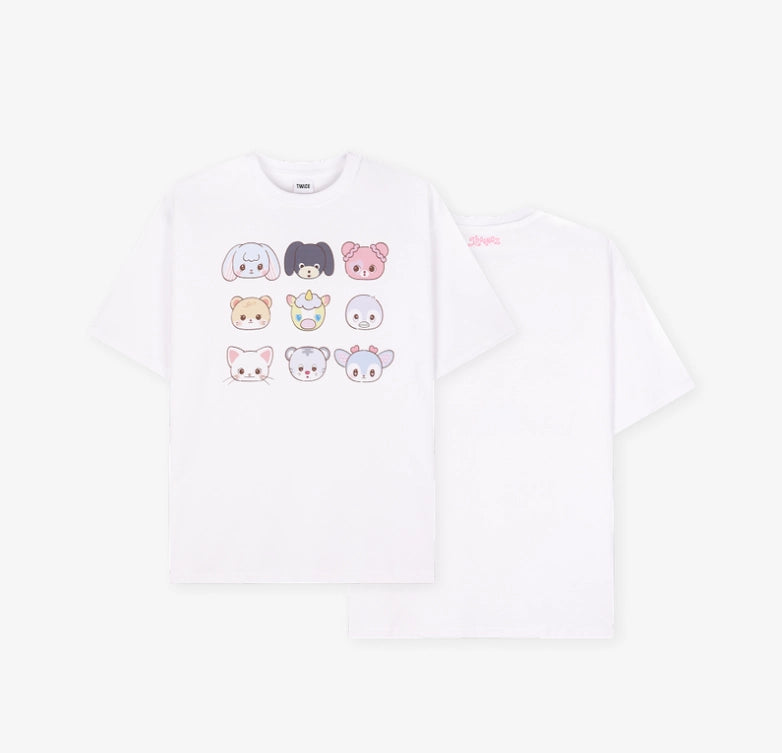 TWICE - 11TH ANNIVERSARY POP-UP STORE: TWICE THE THRILL [MD] - White T-Shirt