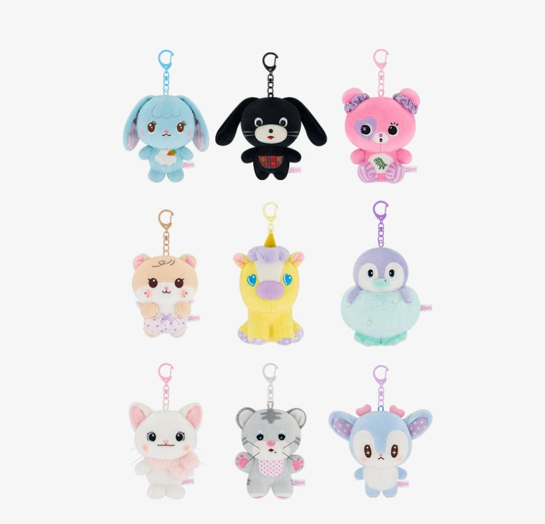 TWICE - 11TH ANNIVERSARY POP-UP STORE: TWICE THE THRILL [MD] - TDOONGZ Plush Keyring