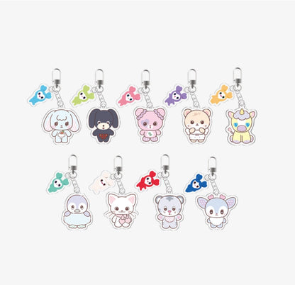 TWICE - 11TH ANNIVERSARY POP-UP STORE: TWICE THE THRILL [MD] - TDOONGZ Secret Acrylic Keyring