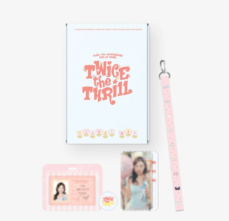 TWICE - 11TH ANNIVERSARY POP-UP STORE: TWICE THE THRILL [MD] - Twice Land Ticket Set