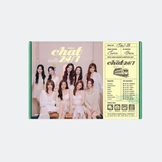[PRE-ORDER] TWICE - CHAT 24/7 [2027 Japan Season's Greetings]