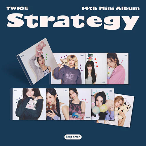 TWICE - STRATEGY 14th Mini Album (Step 4 Ver.) with Apple Music POB
