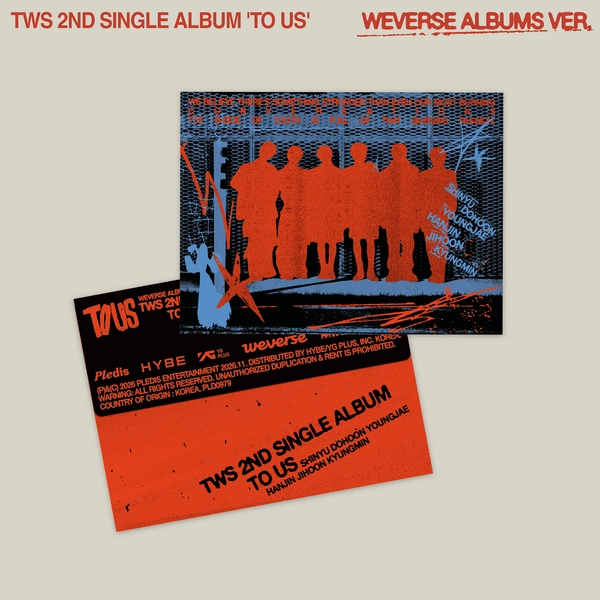 [PRE-ORDER] TWS - TO US [2nd Single Album - Weverse Albums Ver.]