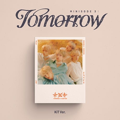 TXT 6th Mini Album minisode 3: TOMORROW KiT Version official K-pop album