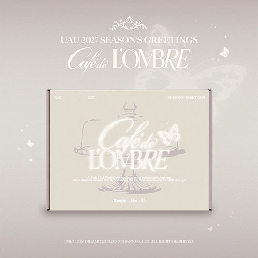 [PRE-ORDER] UAU - Cafe De L'Ombre_Recipe . For . U [2027 Season's Greetings]