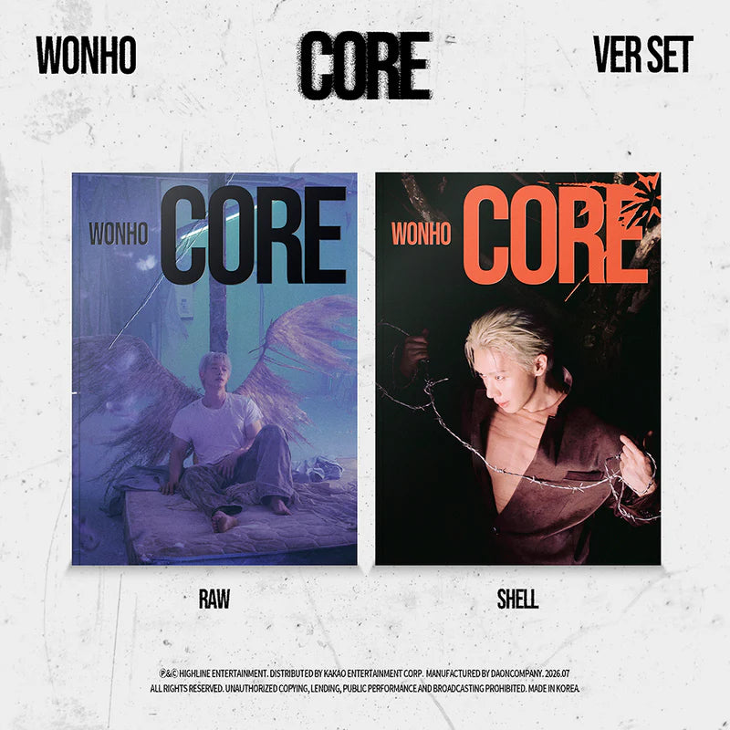 WONHO - CORE [EP Album - Photobook Ver.]