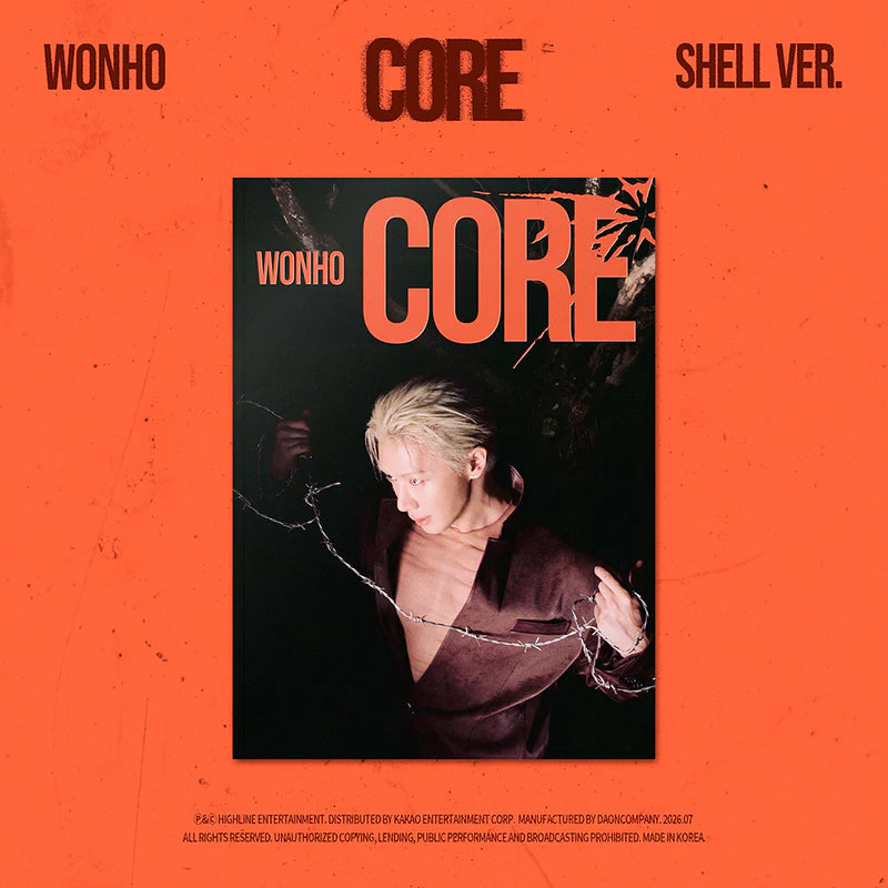 WONHO - CORE [EP Album - Photobook Ver.]
