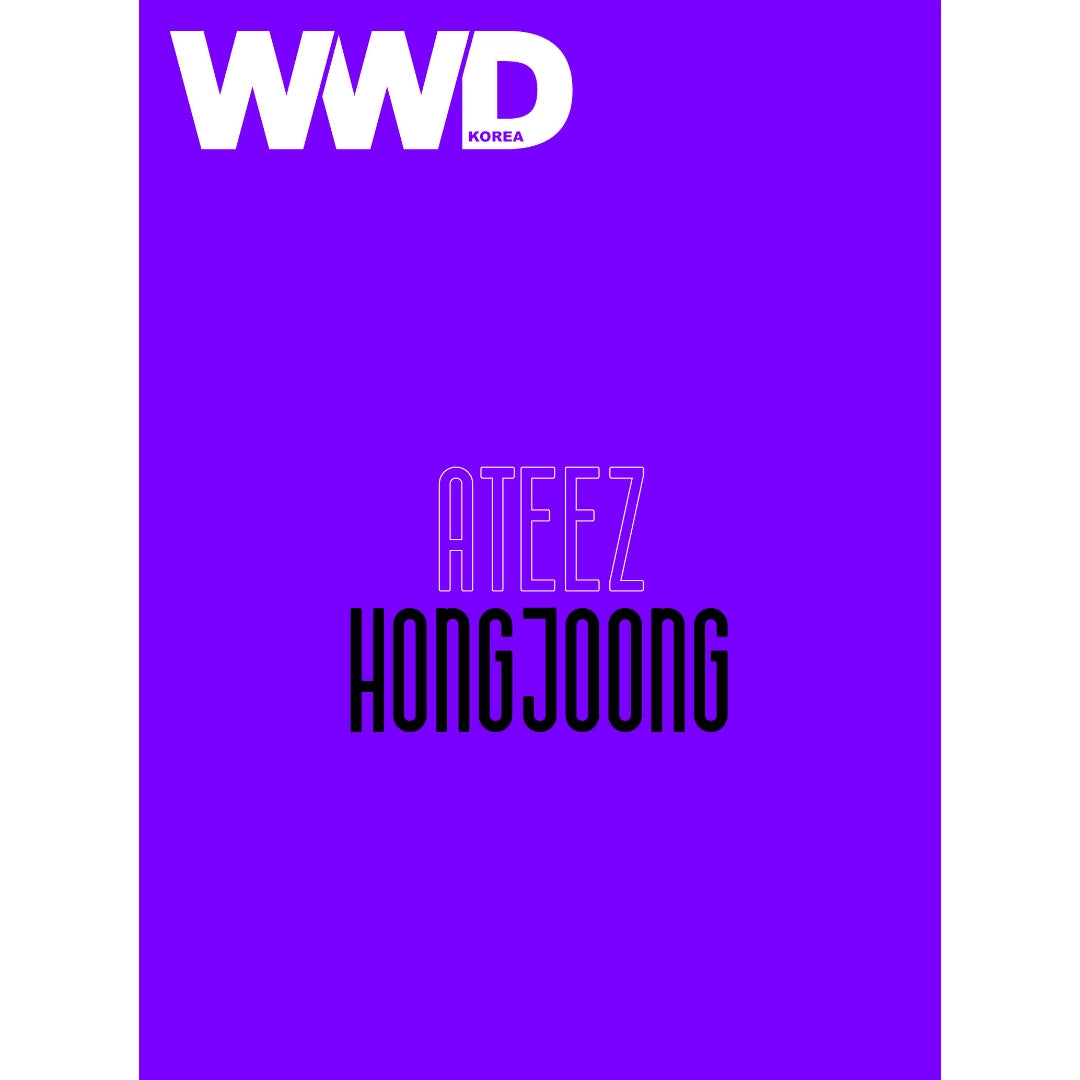 [PRE-ORDER] WWD Magazine - ATEEZ Hongjoong Covers [November 2026]