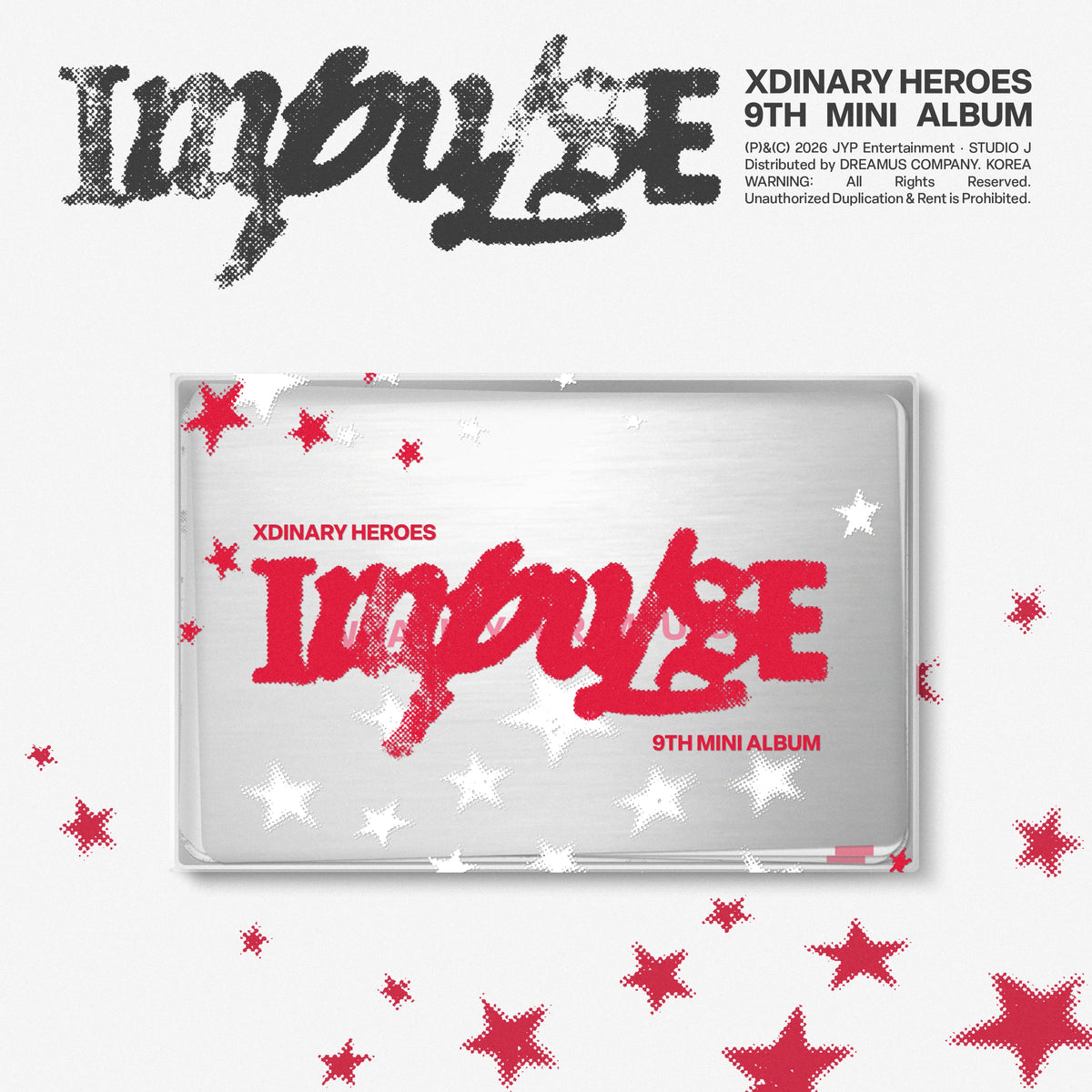 [PRE-ORDER] Xdinary Heroes - IMPULSE [9th Mini Album - Fans Album Ver.]