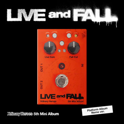 XDINARY HEROES - 5th Mini Album LIVE AND FALL (Platform/Nemo Album Ver.)